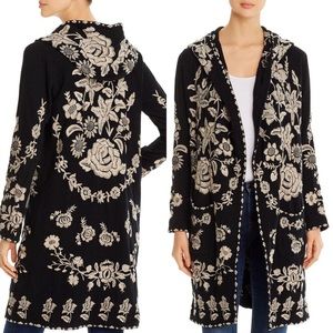 JOHNNY WAS LIOR EMBROIDERED HOODIE OVER 60% OFF